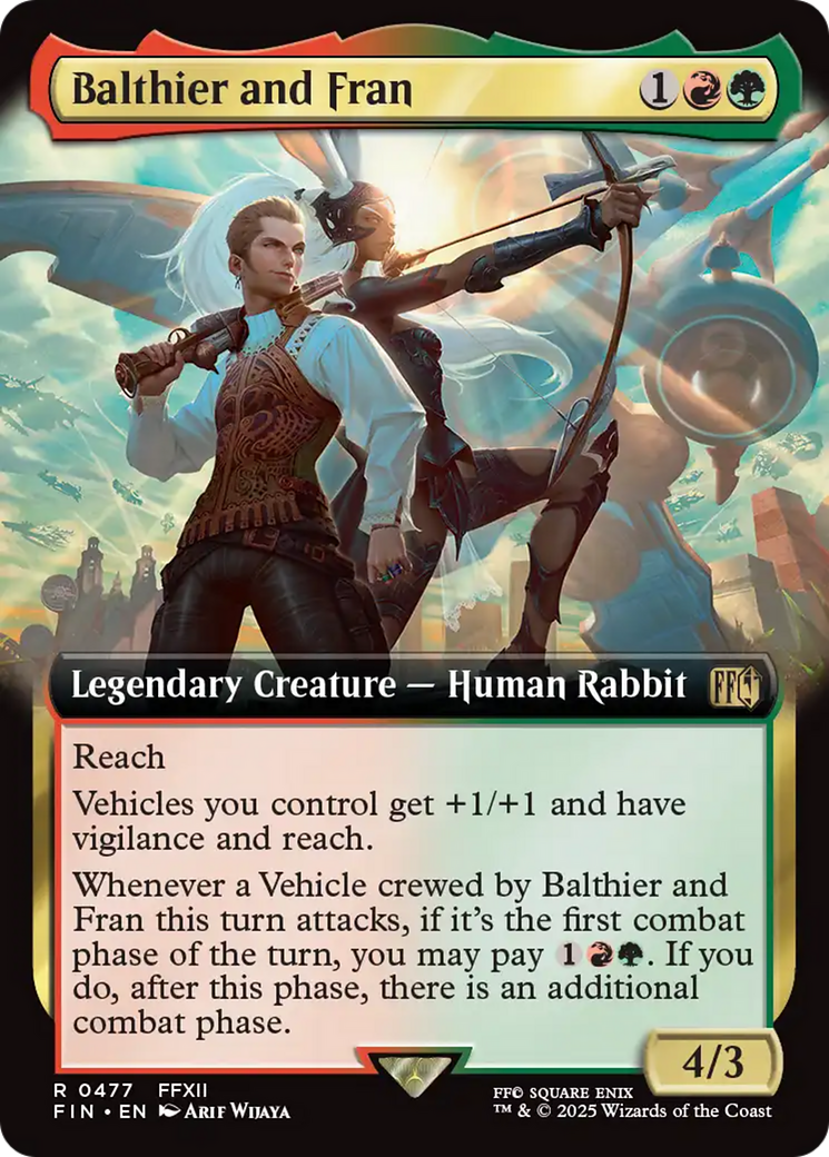Balthier and Fran (Extended Art) [FINAL FANTASY] | Lots Moore NSW
