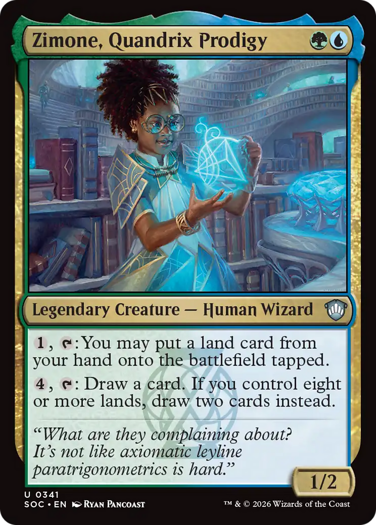 Zimone, Quandrix Prodigy [Secrets of Strixhaven Commander] | Lots Moore NSW