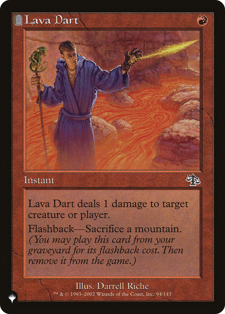 Lava Dart [The List] | Lots Moore NSW