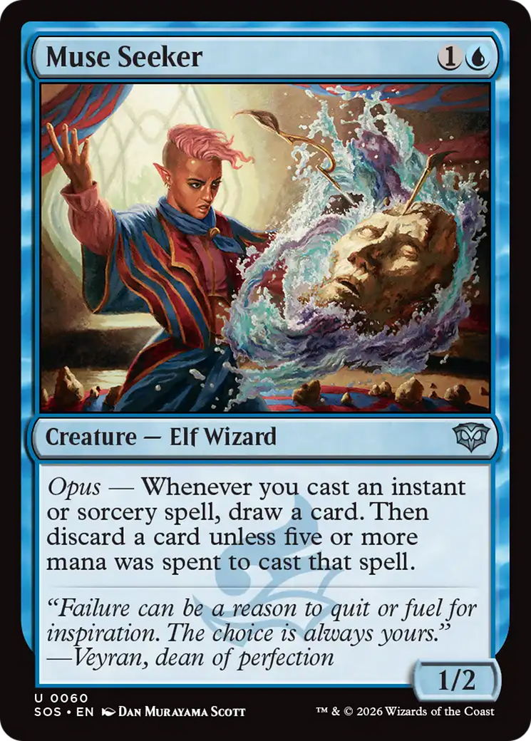 Muse Seeker [Secrets of Strixhaven] | Lots Moore NSW