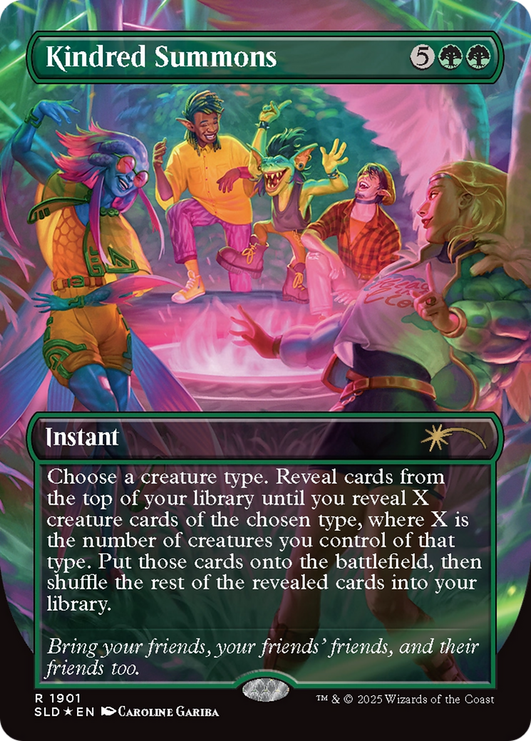 Kindred Summons (Double Rainbow Foil) [Secret Lair Drop Series] | Lots Moore NSW