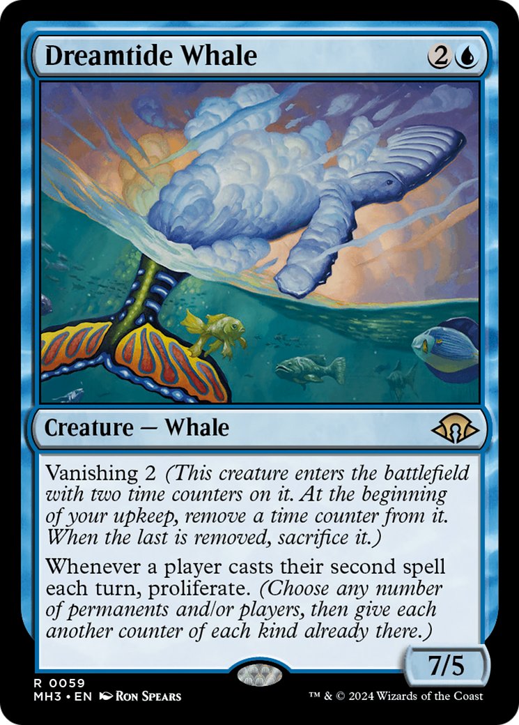 Dreamtide Whale [Modern Horizons 3] | Lots Moore NSW