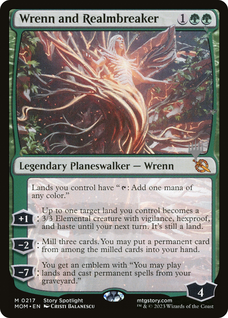 Wrenn and Realmbreaker (Promo Pack) [March of the Machine Promos] | Lots Moore NSW
