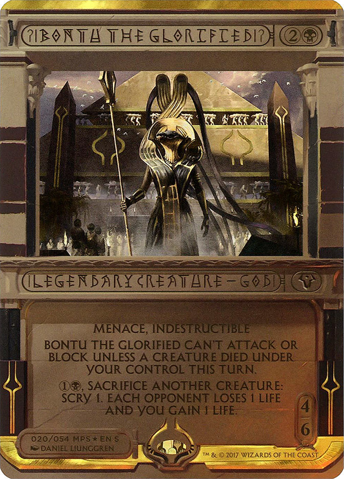 Bontu the Glorified (Invocation) [Amonkhet Invocations] | Lots Moore NSW