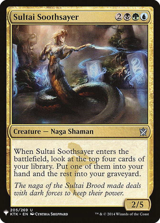 Sultai Soothsayer [Mystery Booster] | Lots Moore NSW