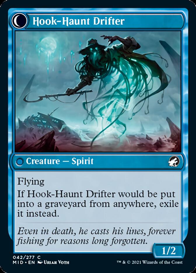 Baithook Angler // Hook-Haunt Drifter [Innistrad: Midnight Hunt] | Lots Moore NSW