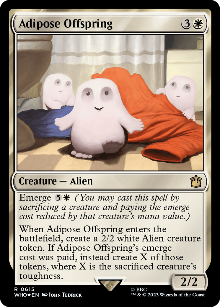 Adipose Offspring (Surge Foil) [Doctor Who] | Lots Moore NSW