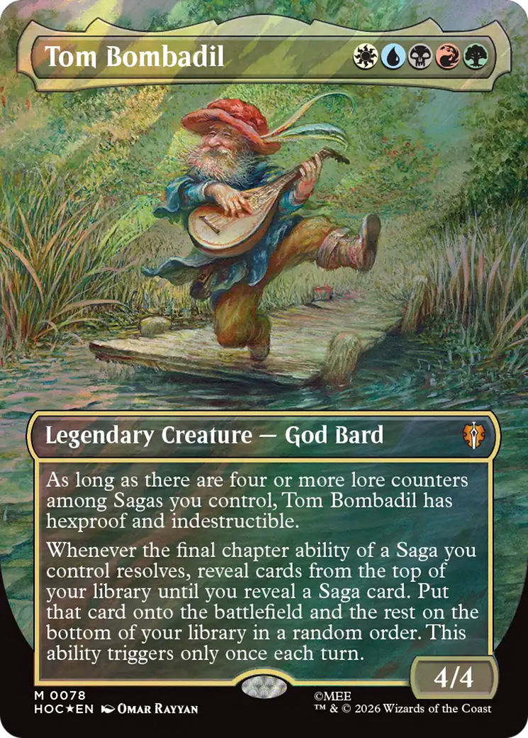 Tom Bombadil (Borderless) (Surge Foil) [The Hobbit] | Lots Moore NSW
