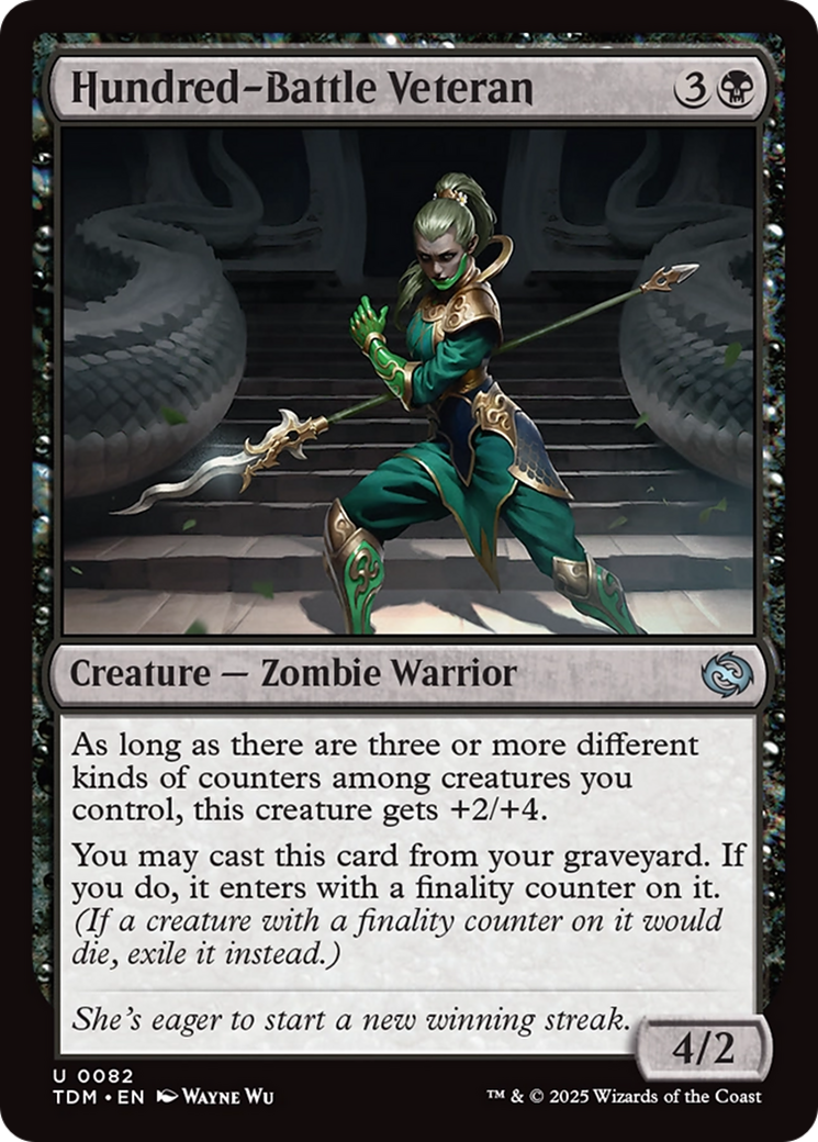 Hundred-Battle Veteran [Tarkir: Dragonstorm] | Lots Moore NSW
