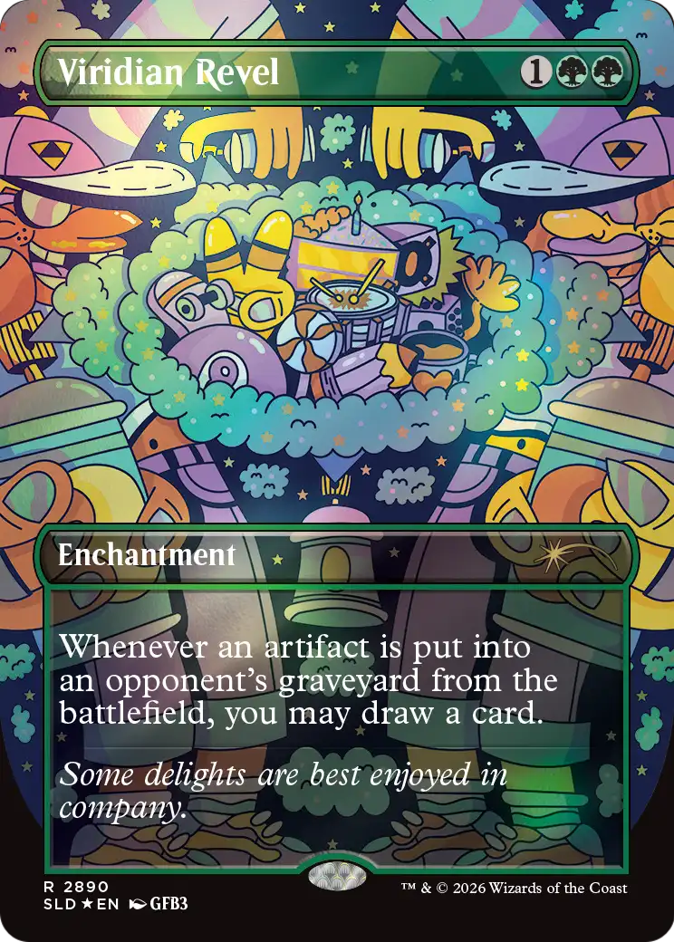 Viridian Revel [Secret Lair Drop Series] | Lots Moore NSW