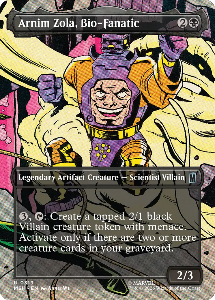 Arnim Zola, Bio-Fanatic (Borderless) [Marvel Super Heroes] | Lots Moore NSW
