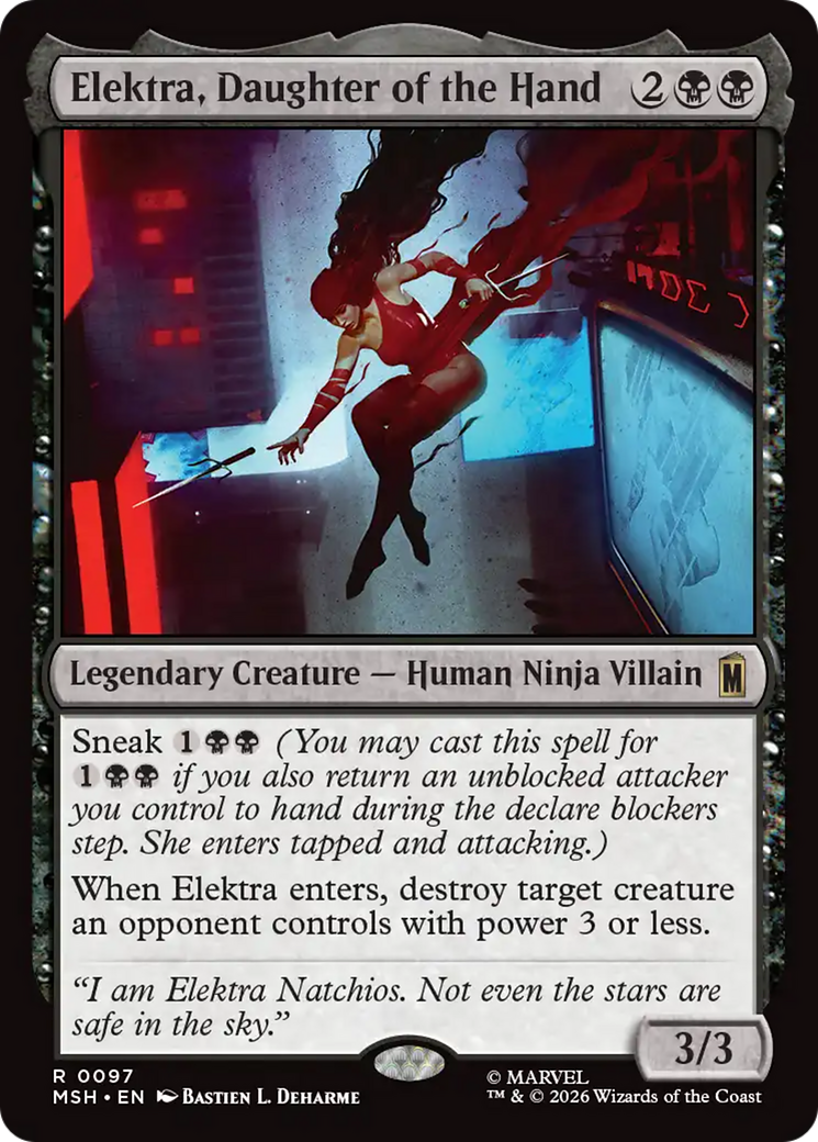 Elektra, Daughter of the Hand [Marvel Super Heroes] | Lots Moore NSW