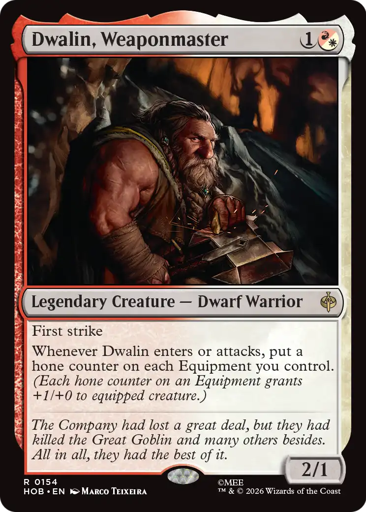 Dwalin, Weaponmaster [The Hobbit] | Lots Moore NSW