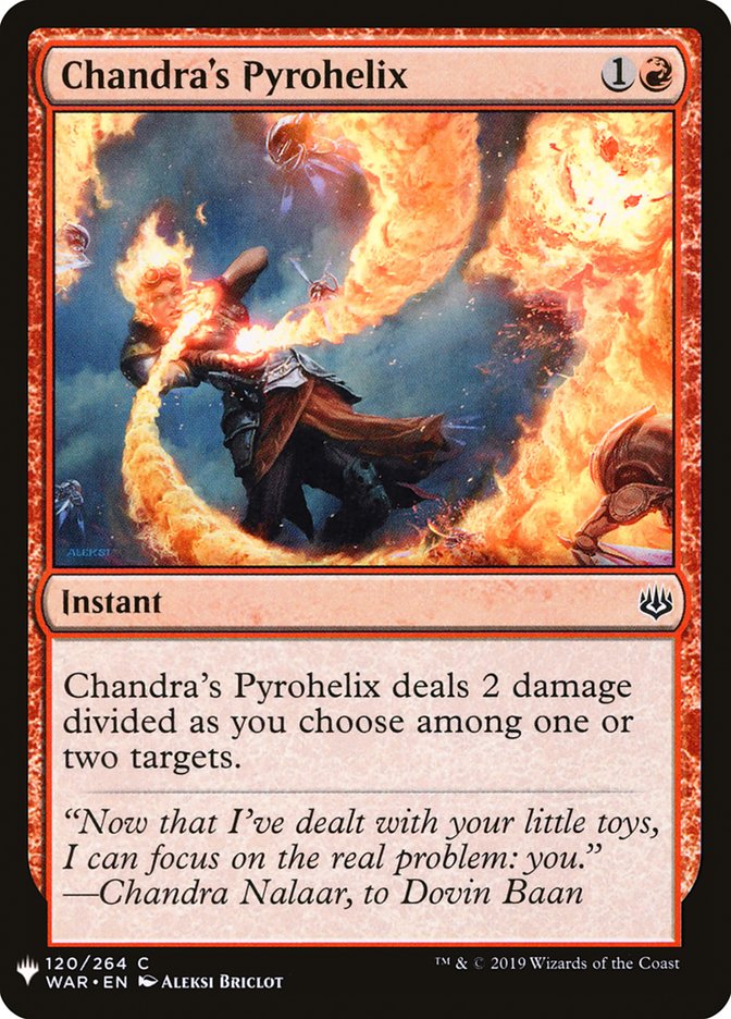 Chandra's Pyrohelix [Mystery Booster] | Lots Moore NSW