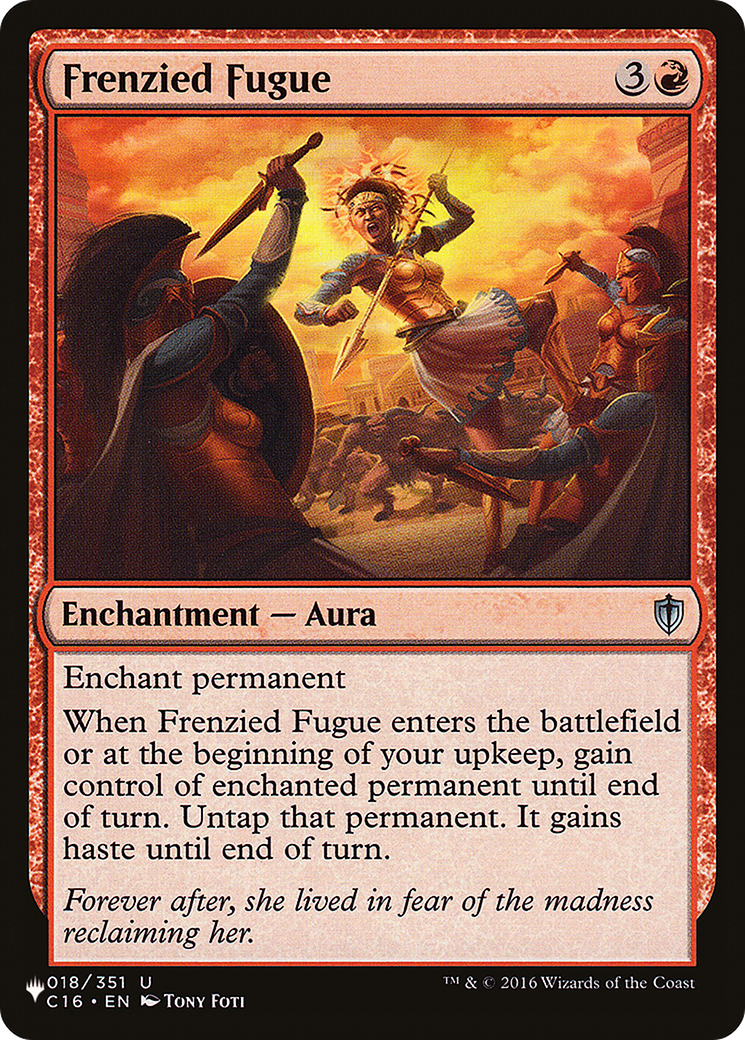 Frenzied Fugue [The List Reprints] | Lots Moore NSW