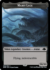 Insect // Marit Lage Double-Sided Token [Dominaria Remastered Tokens] | Lots Moore NSW