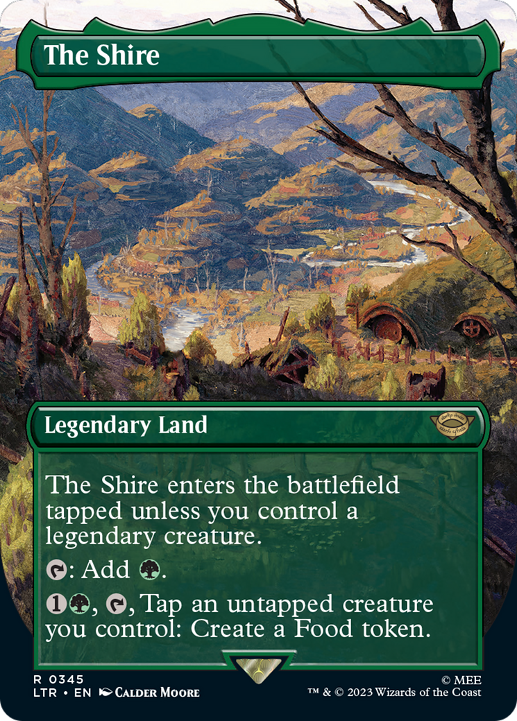 The Shire (Borderless Alternate Art) [The Lord of the Rings: Tales of Middle-Earth] | Lots Moore NSW