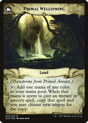 Primal Amulet // Primal Wellspring [Ixalan Prerelease Promos] | Lots Moore NSW