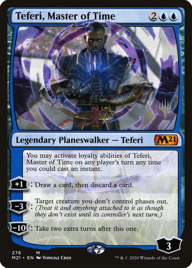 Teferi, Master of Time (Promo Pack) (276) [Core Set 2021 Promos] | Lots Moore NSW
