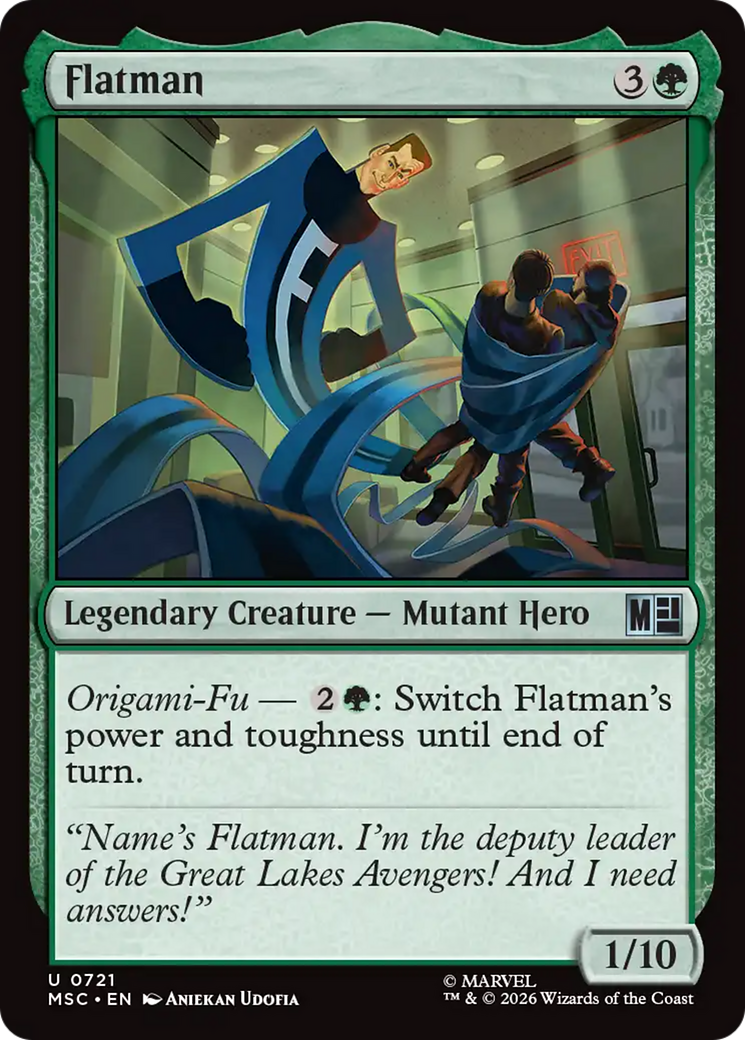Flatman [Marvel Super Heroes Commander] | Lots Moore NSW