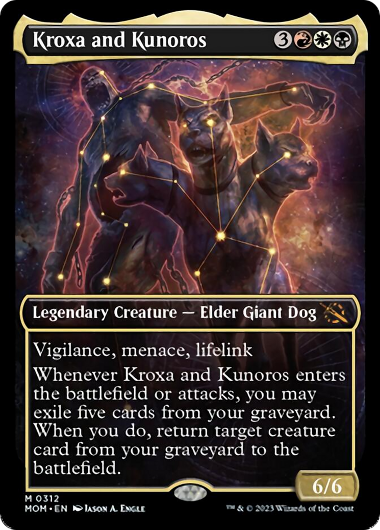 Kroxa and Kunoros (Showcase Planar Booster Fun) [March of the Machine] | Lots Moore NSW