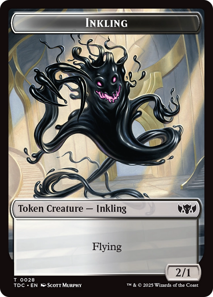 Inkling // Insect (0023) Double-Sided Token [Tarkir: Dragonstorm Commander Tokens] | Lots Moore NSW
