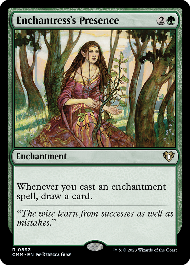 Enchantress's Presence [Commander Masters] | Lots Moore NSW