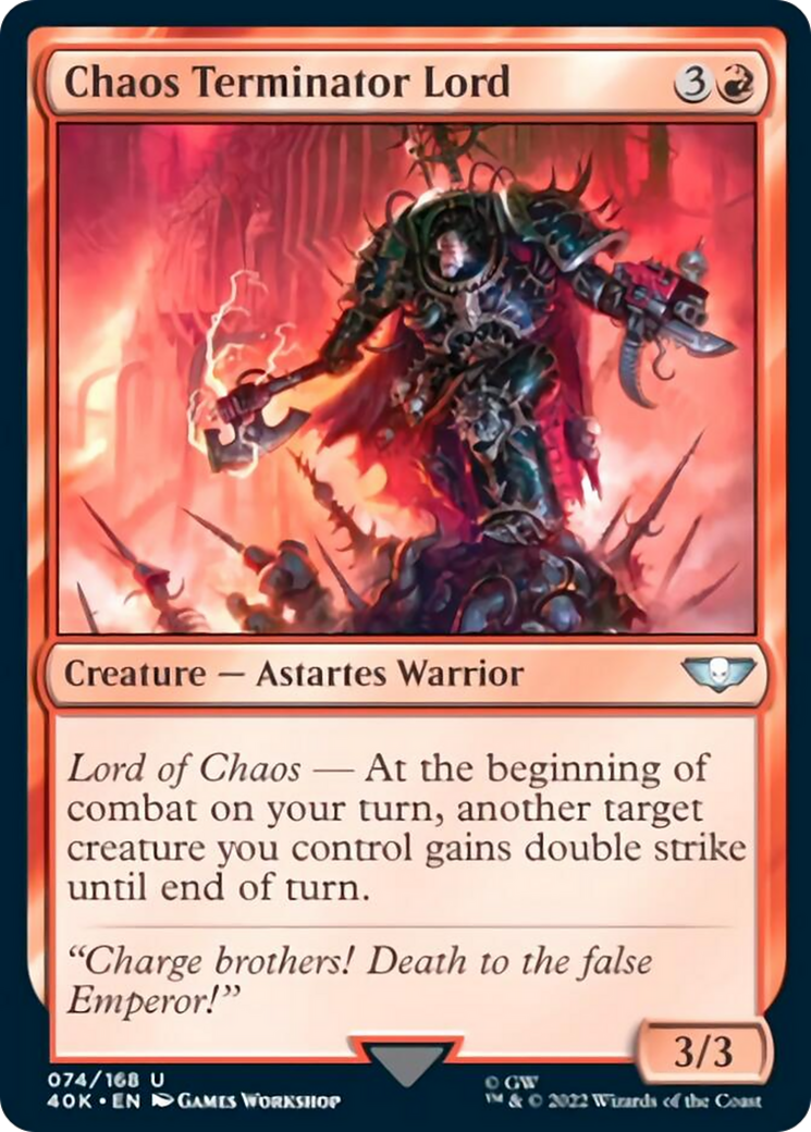 Chaos Terminator Lord [Warhammer 40,000] | Lots Moore NSW