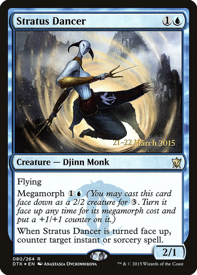 Stratus Dancer [Dragons of Tarkir Prerelease Promos] | Lots Moore NSW
