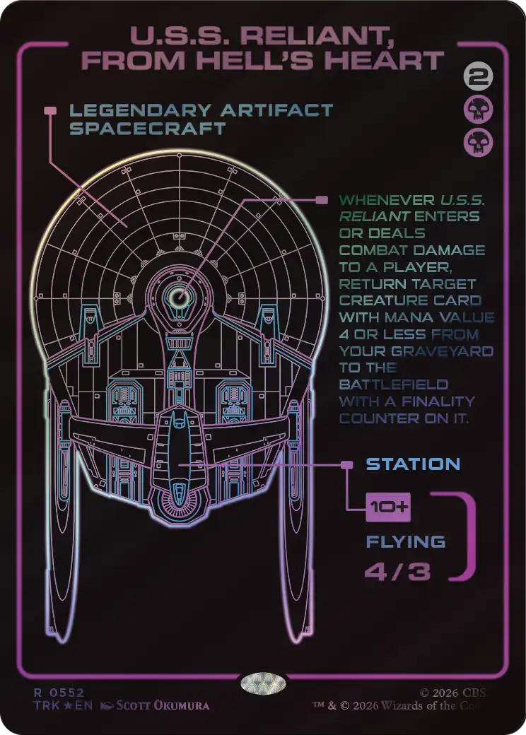 U.S.S. Reliant, From Hell's Heart (Showcase) [Star Trek] | Lots Moore NSW
