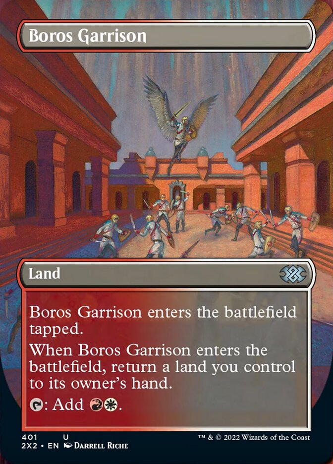 Boros Garrison (Borderless Alternate Art) [Double Masters 2022] | Lots Moore NSW