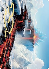 Surtland Frostpyre Art Card (Gold-Stamped Signature) [Kaldheim Art Series] | Lots Moore NSW