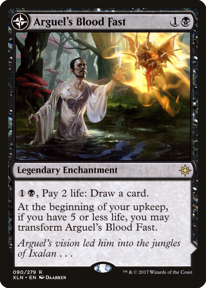 Arguel's Blood Fast // Temple of Aclazotz [Ixalan] | Lots Moore NSW