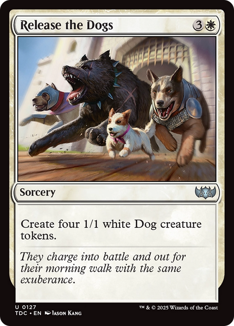 Release the Dogs [Tarkir: Dragonstorm Commander] | Lots Moore NSW