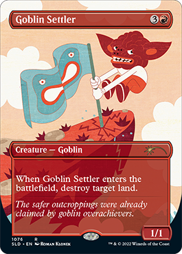 Goblin Settler (Borderless) [Secret Lair Drop Series] | Lots Moore NSW