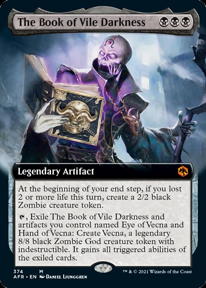 The Book of Vile Darkness (Extended Art) [Dungeons & Dragons: Adventures in the Forgotten Realms] | Lots Moore NSW