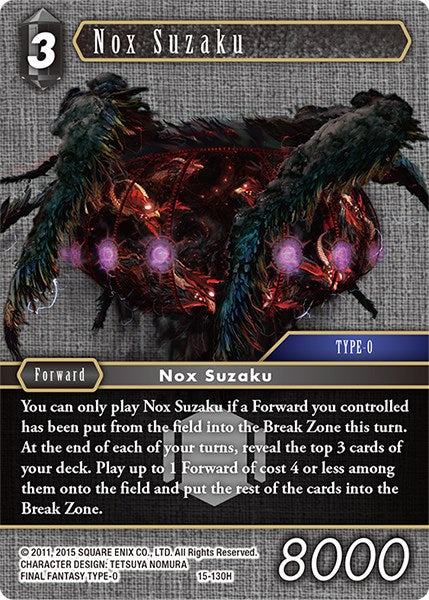 Nox Suzaku [Crystal Dominion] | Lots Moore NSW