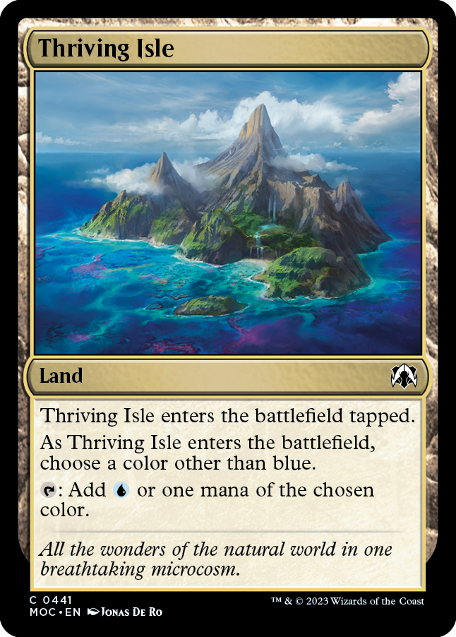 Thriving Isle [March of the Machine Commander] | Lots Moore NSW