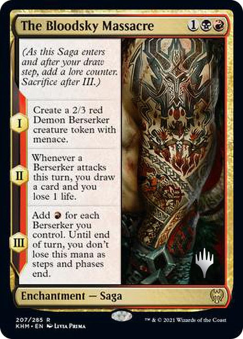 The Bloodsky Massacre (Promo Pack) [Kaldheim Promos] | Lots Moore NSW