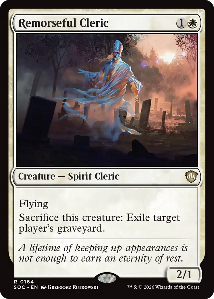 Remorseful Cleric [Secrets of Strixhaven Commander] | Lots Moore NSW