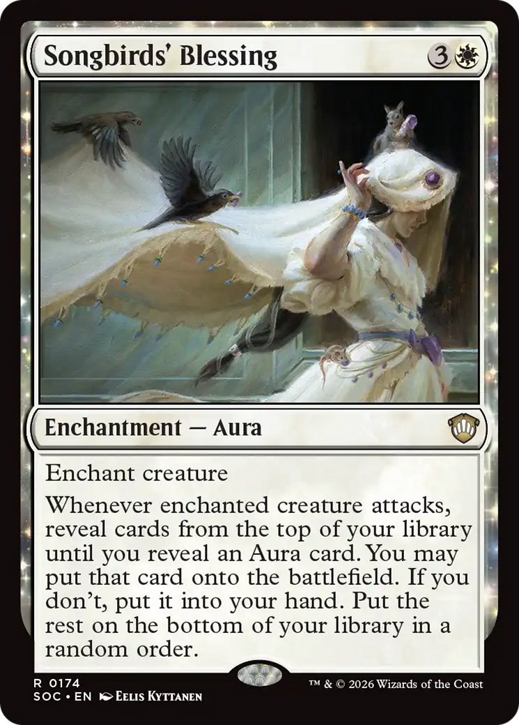 Songbirds' Blessing [Secrets of Strixhaven Commander] | Lots Moore NSW