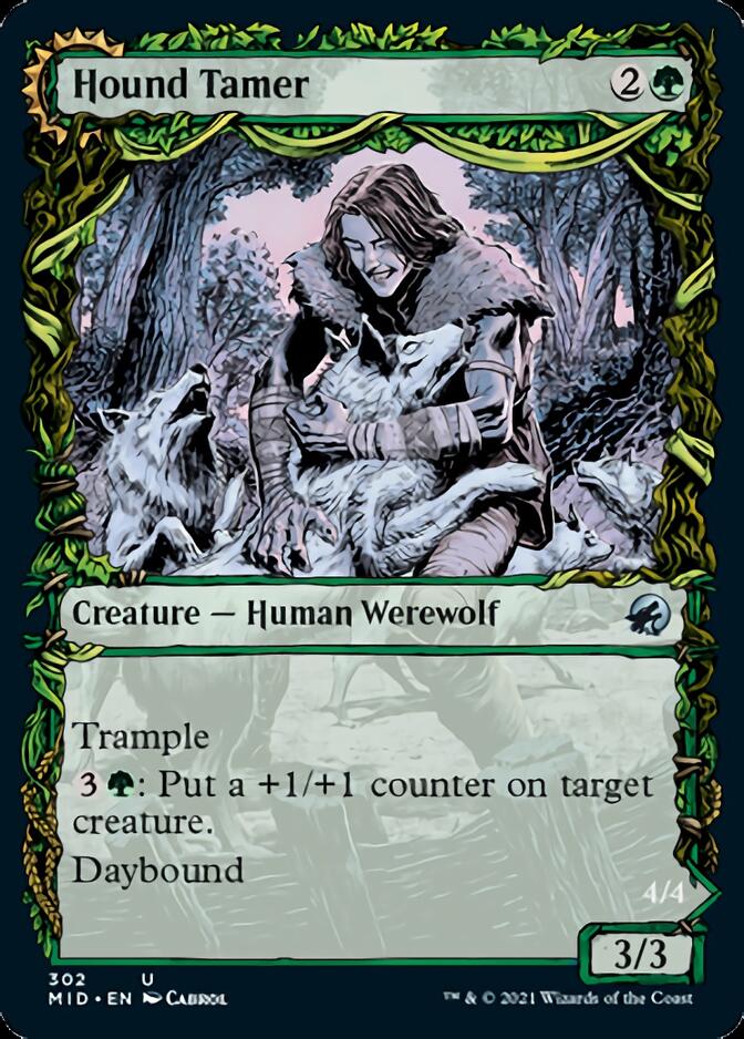 Hound Tamer // Untamed Pup (Showcase Equinox) [Innistrad: Midnight Hunt] | Lots Moore NSW
