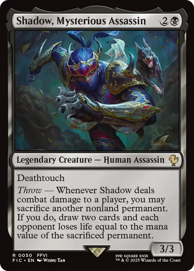 Shadow, Mysterious Assassin [FINAL FANTASY Commander] | Lots Moore NSW
