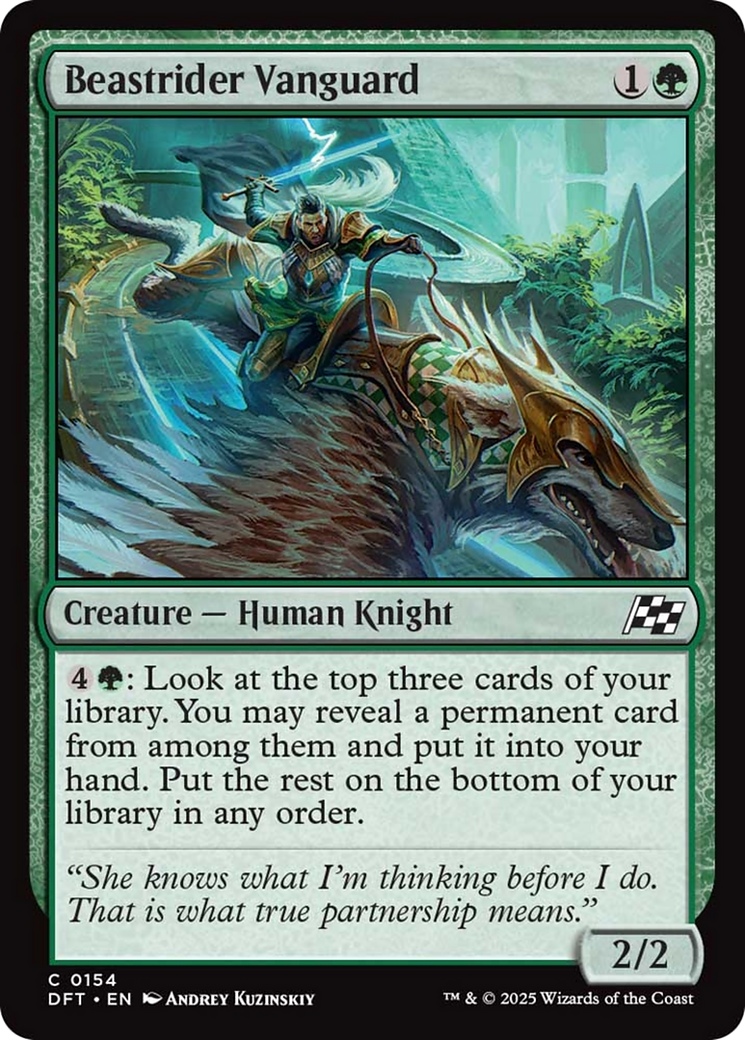 Beastrider Vanguard [Aetherdrift] | Lots Moore NSW