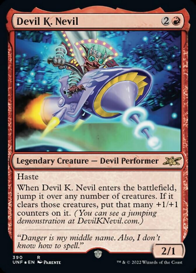 Devil K. Nevil (Galaxy Foil) [Unfinity] | Lots Moore NSW