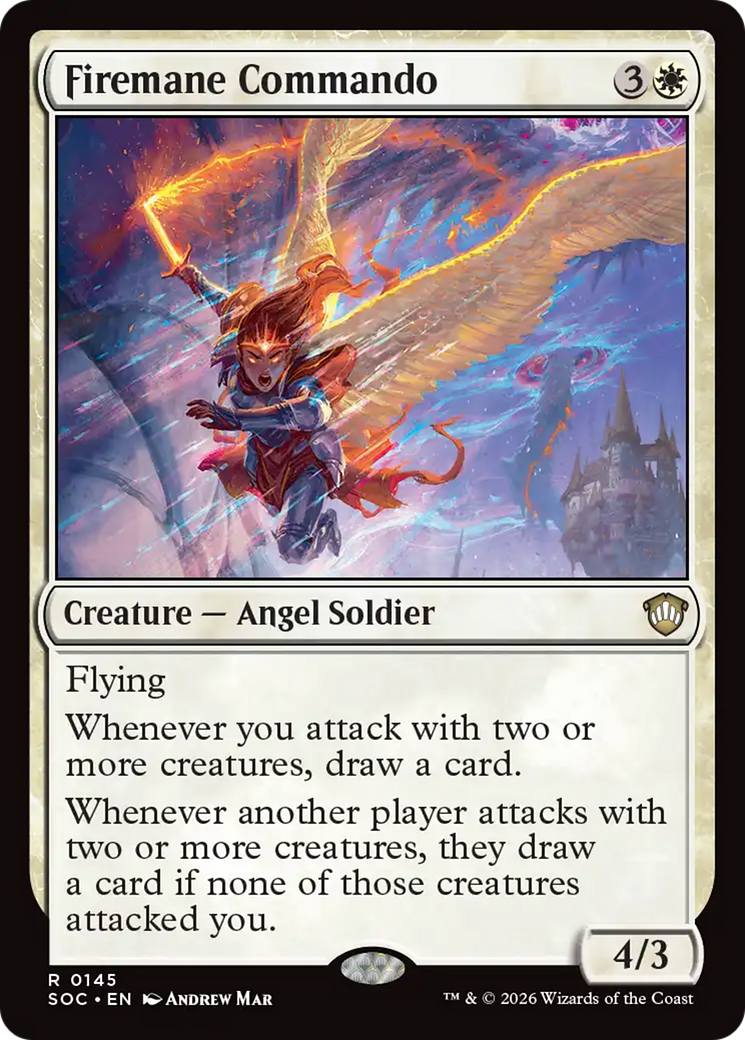 Firemane Commando [Secrets of Strixhaven Commander] | Lots Moore NSW