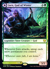 Jorn, God of Winter // Kaldring, the Rimestaff [Kaldheim Prerelease Promos] | Lots Moore NSW
