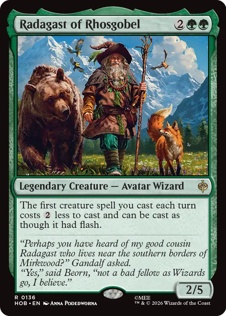 Radagast of Rhosgobel [The Hobbit] | Lots Moore NSW