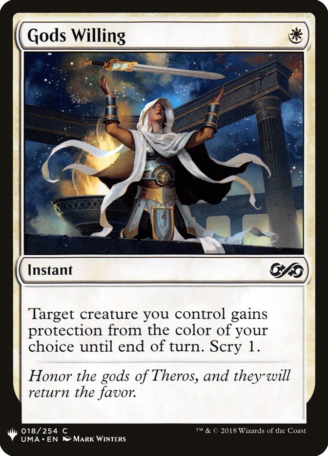 Gods Willing [Mystery Booster] | Lots Moore NSW