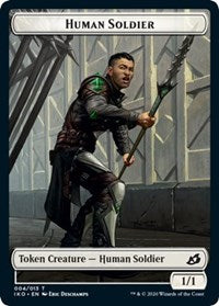 Human Soldier (004) // Zombie Double-Sided Token [Commander 2020 Tokens] | Lots Moore NSW